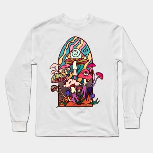 Mycelium Cathedral Long Sleeve T-Shirt